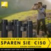 Nikon Trade in Bonus in Höhe von 40 EUR, gilt nur zusammen mit Nikon PROSTAFF P7